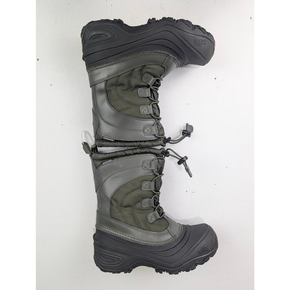 The North Face Youth 2 Alpenglow IV Olive/Black Snow Boots - Picture 10 of 10